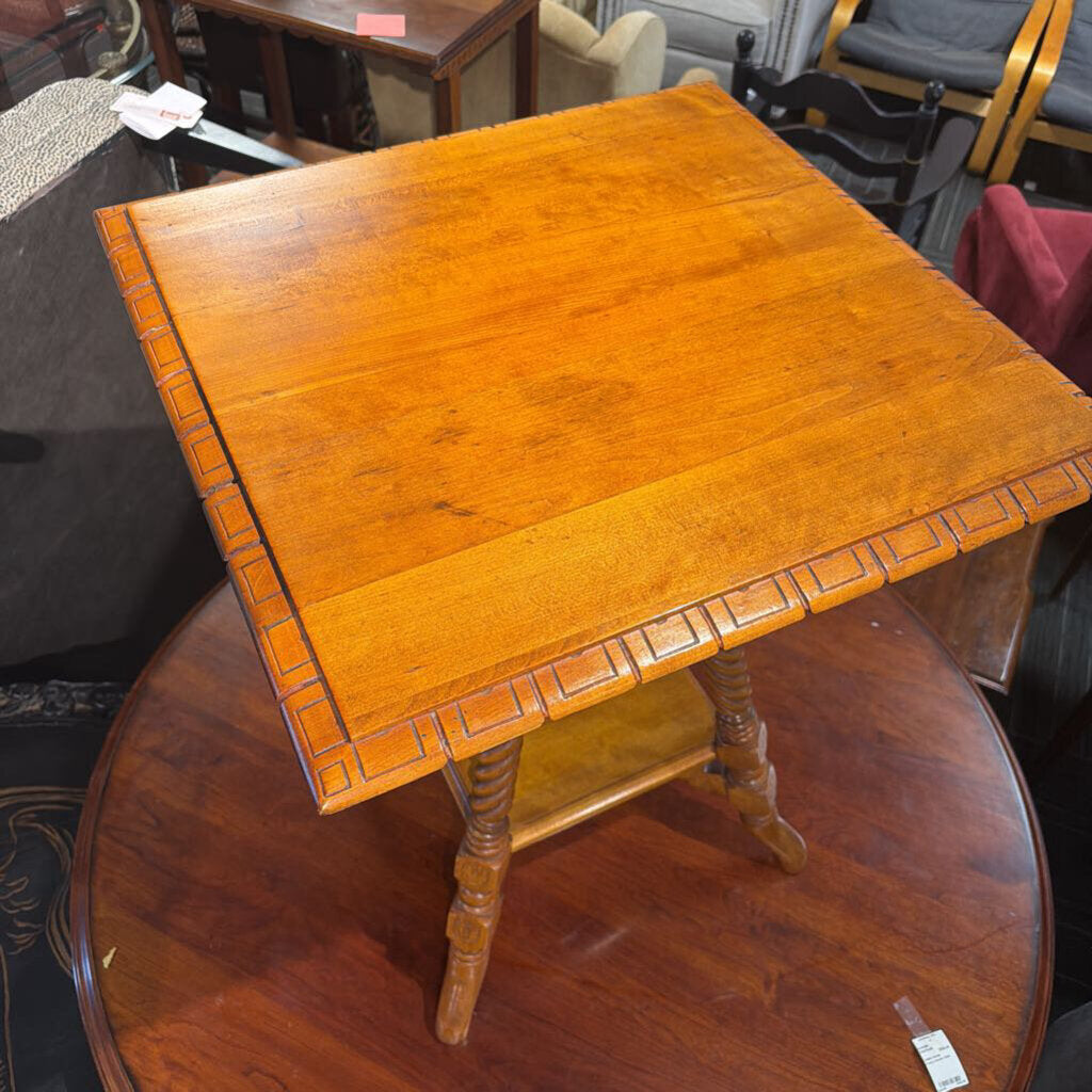 Antique Stand w/ Barley Twist Legs Circa 1900