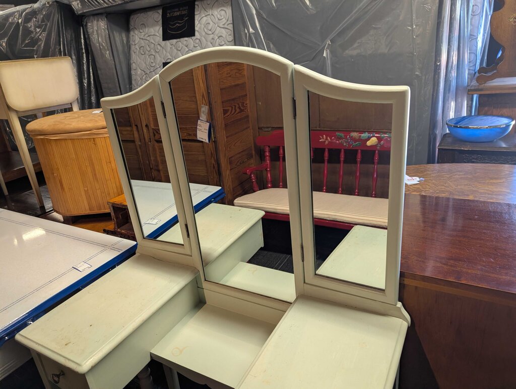 Vintage Painted Vanity