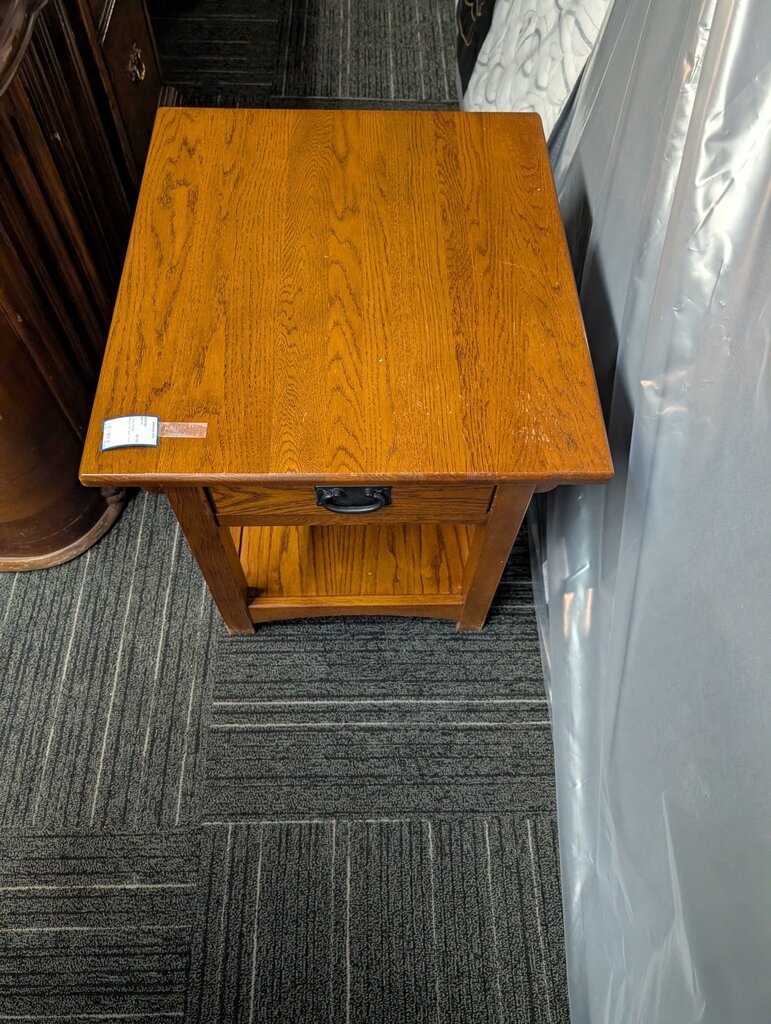 Mission Oak Side Table