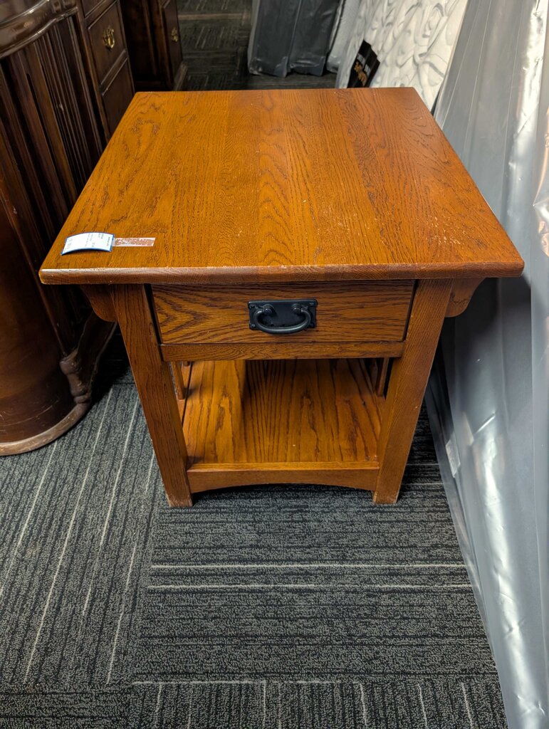 Mission Oak Side Table