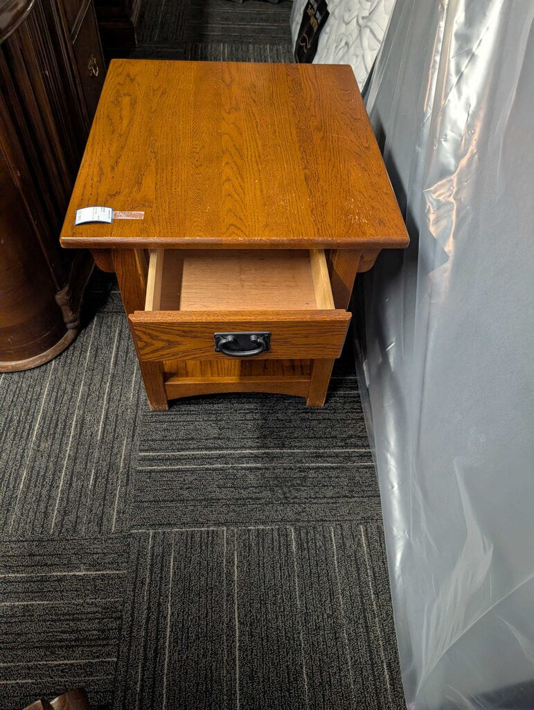 Mission Oak Side Table