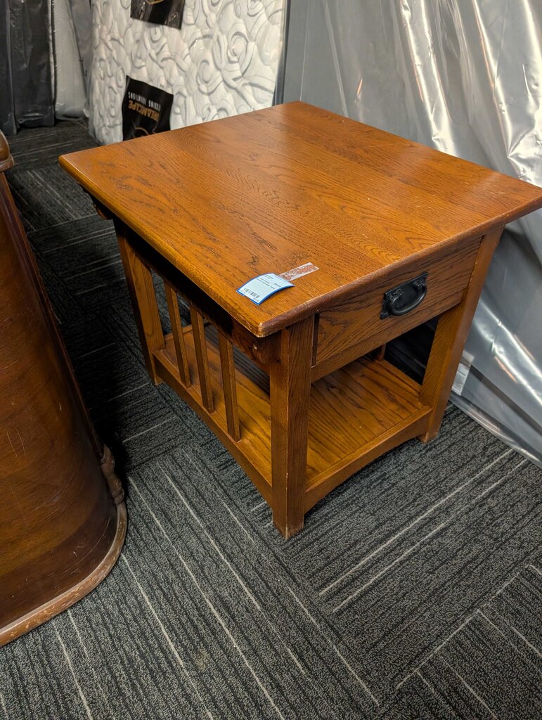 Mission Oak Side Table