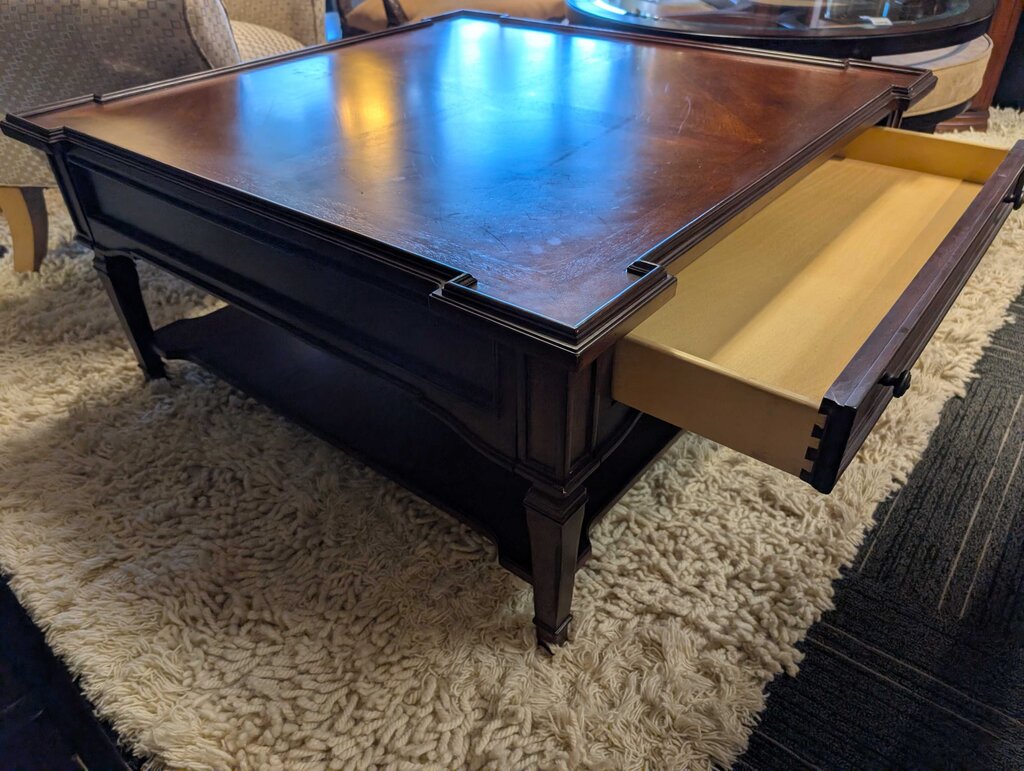 Contemporary Cherry Coffee Table by Standley