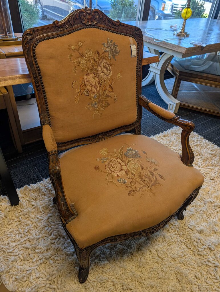 French Louis XVI 19th Century Arm Chair