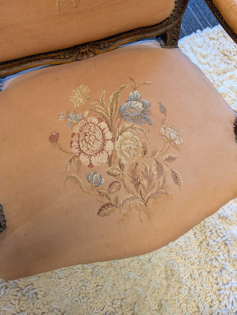 French Louis XVI 19th Century Arm Chair