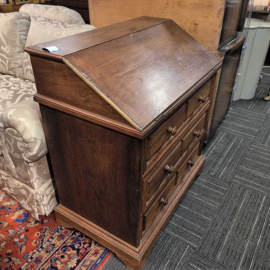Antique Victorian Drop Front Desk