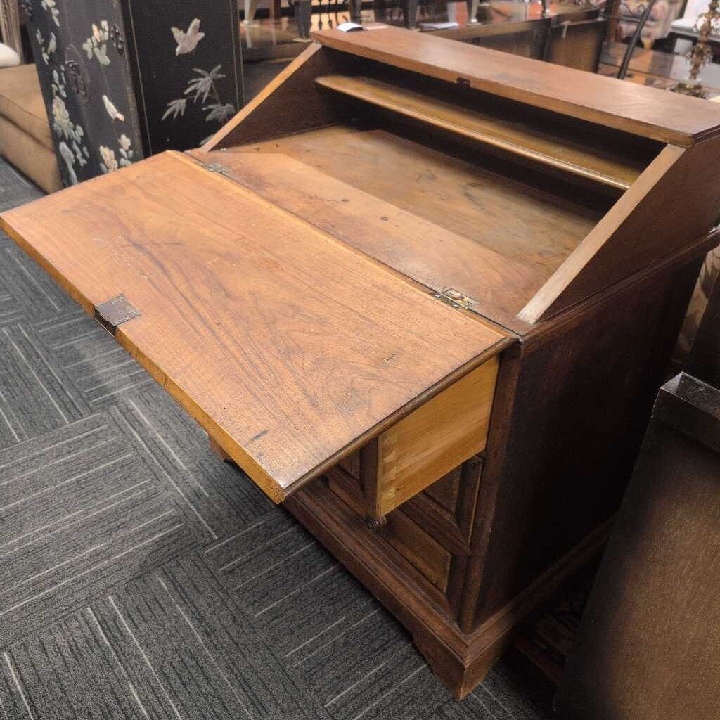 Antique Victorian Drop Front Desk