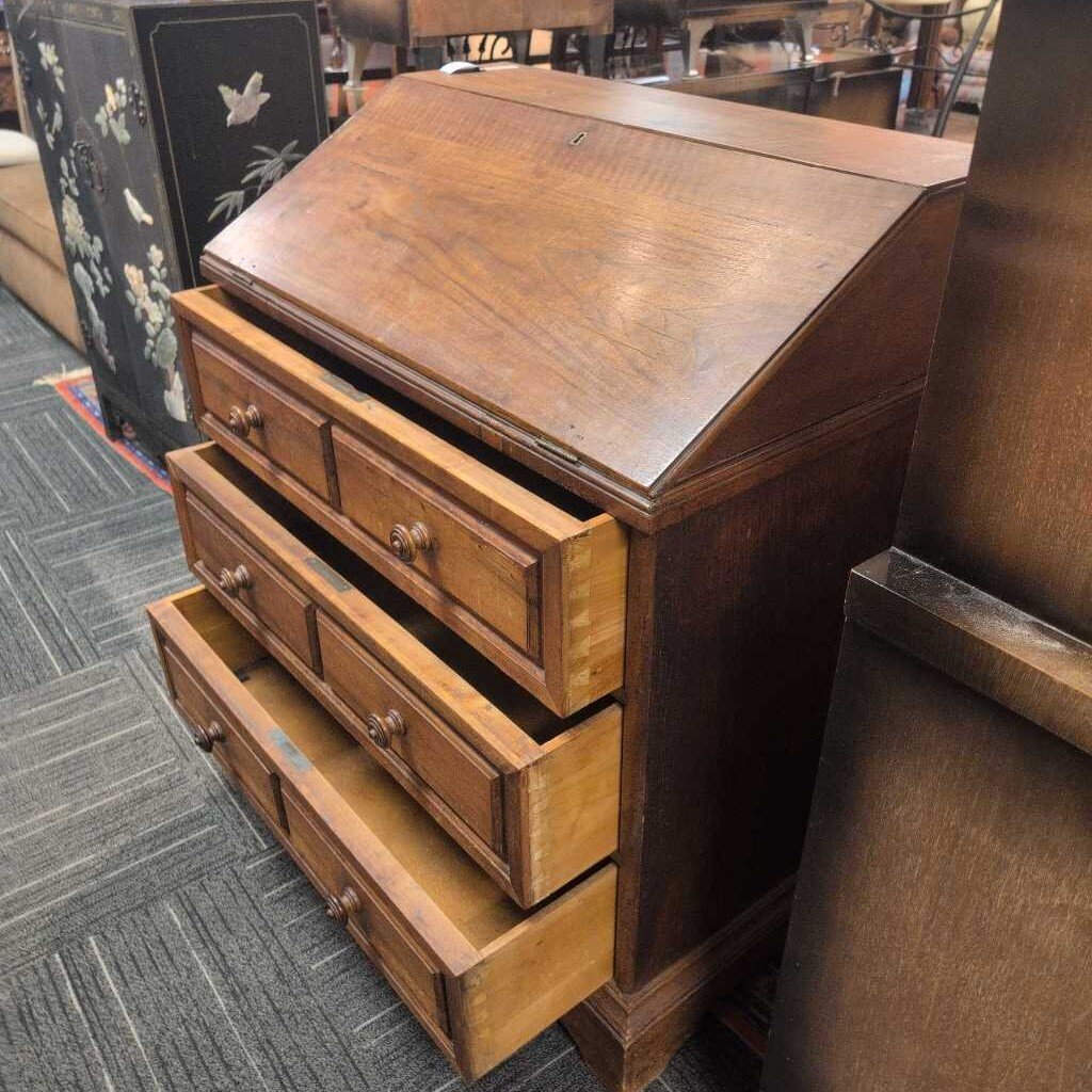 Antique Victorian Drop Front Desk