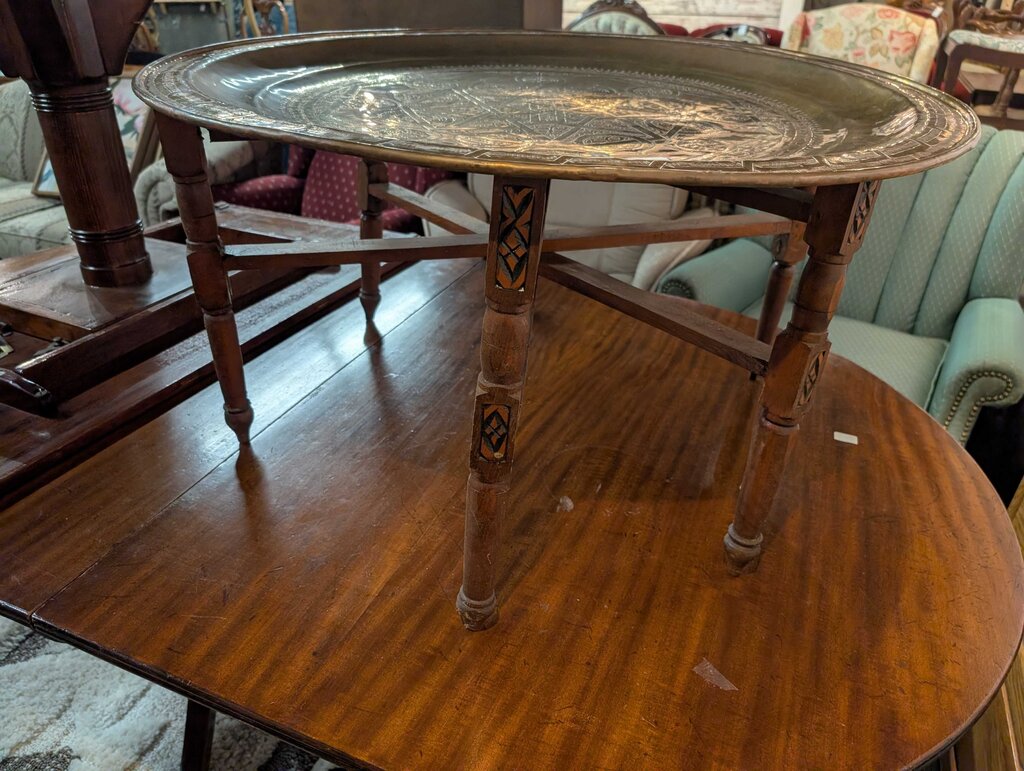 Brass Etched Table