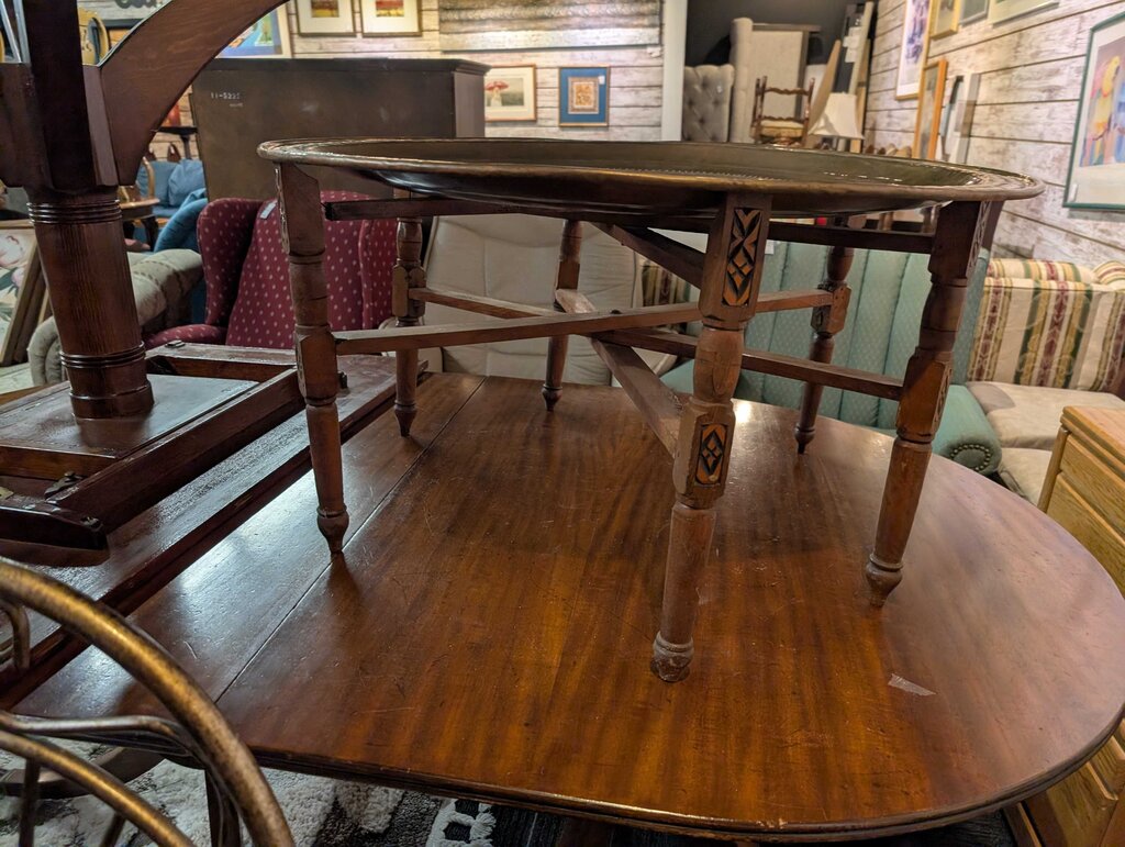 Brass Etched Table