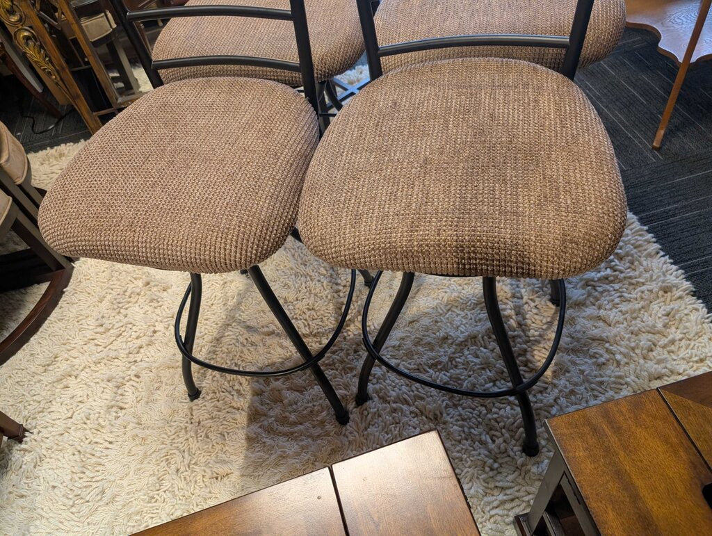 Four 30" Swivel Bar Stool by Ashley "Antigo"