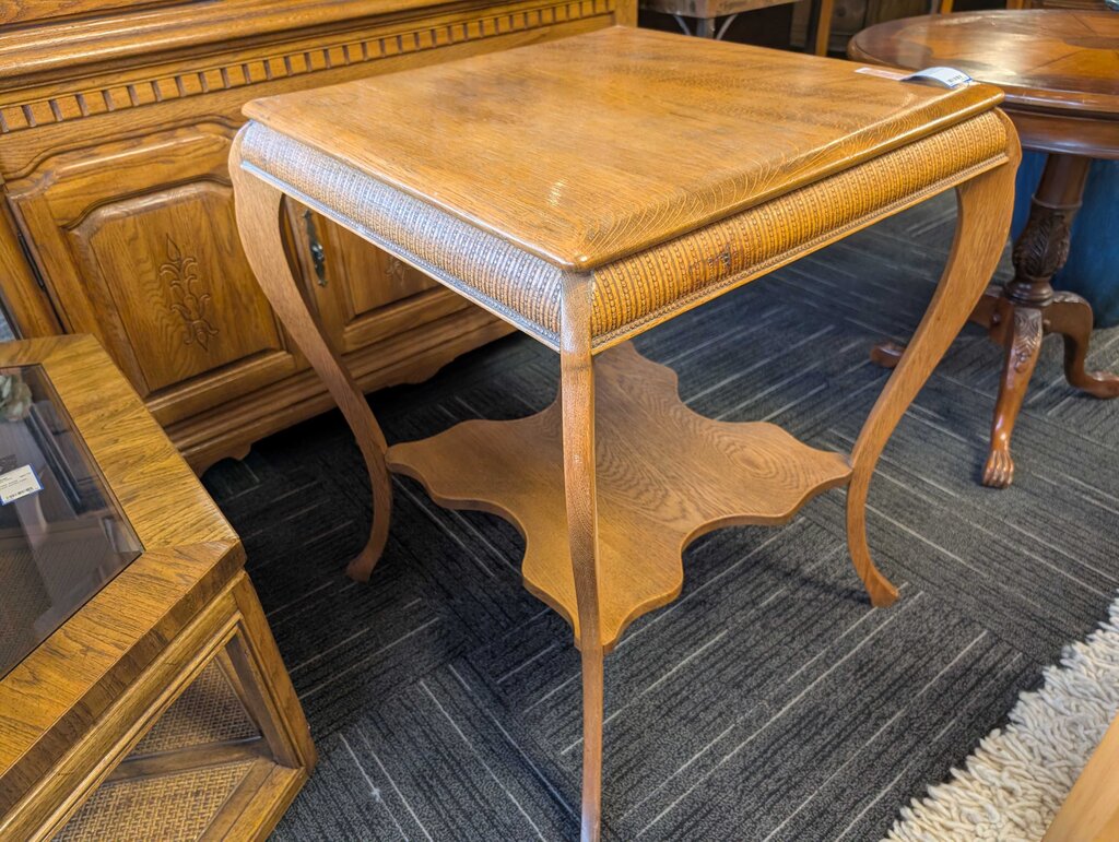 Antique Oak Side Table