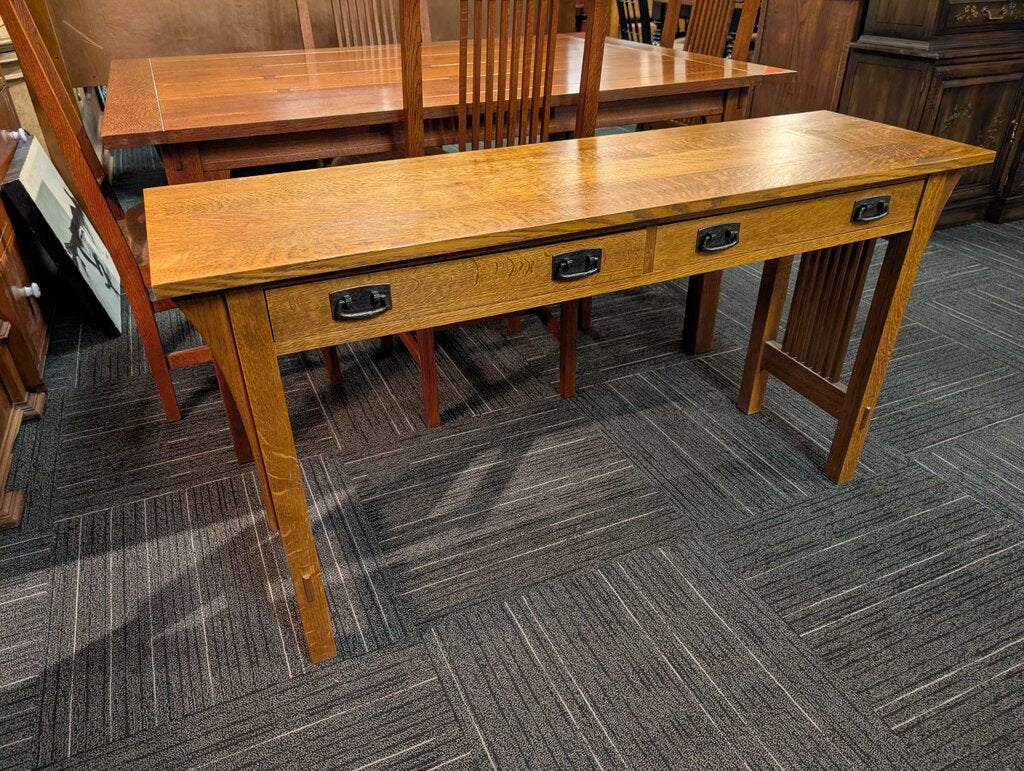 Mission Oak Console Table By Stickley