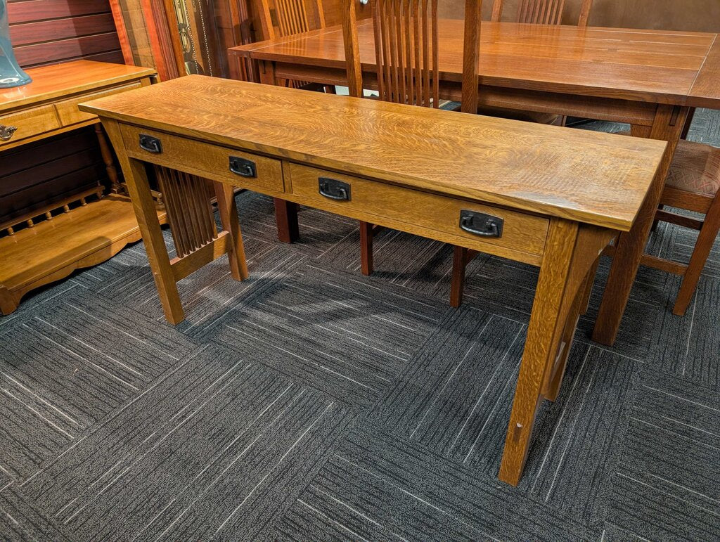 Mission Oak Console Table By Stickley