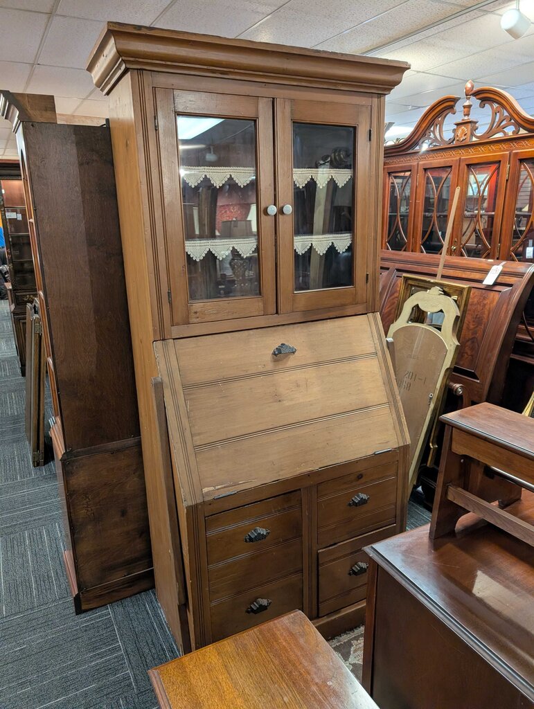 Primitive Drop Front Desk