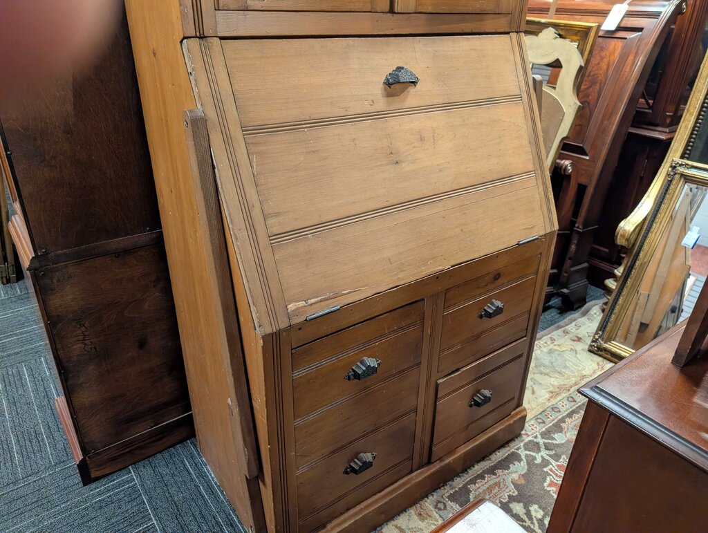 Primitive Drop Front Desk
