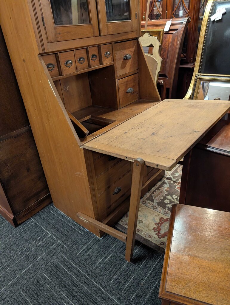 Primitive Drop Front Desk