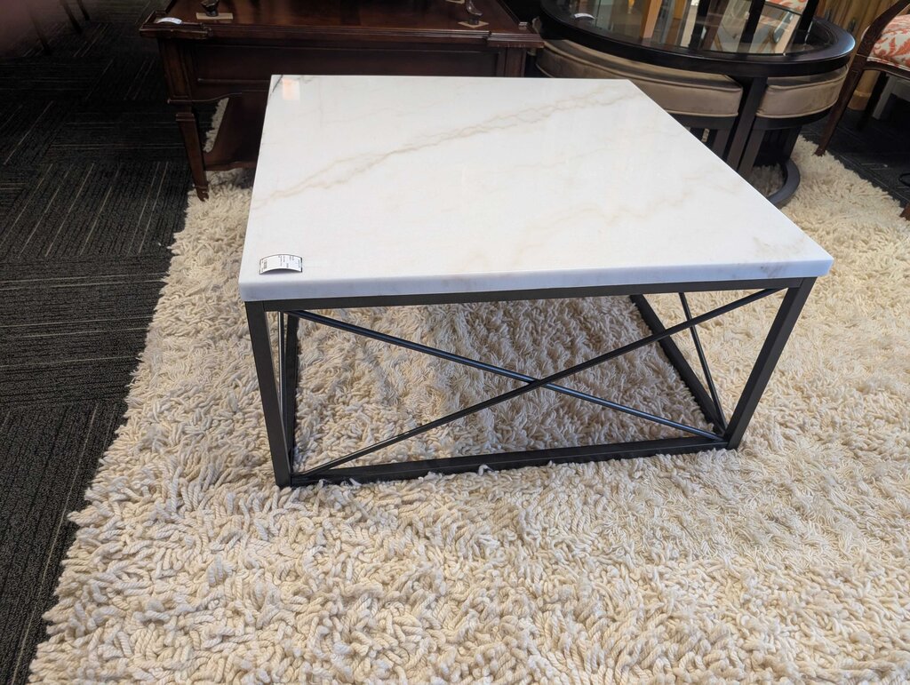 Large Corian Top Coffee table
