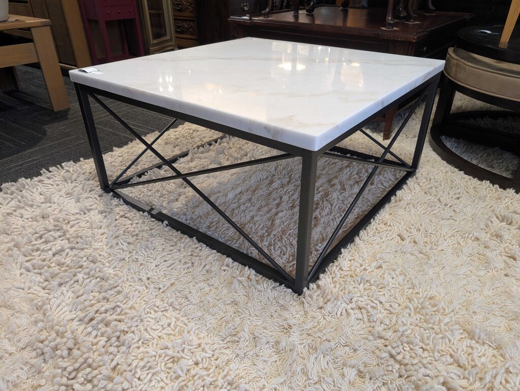 Large Corian Top Coffee table