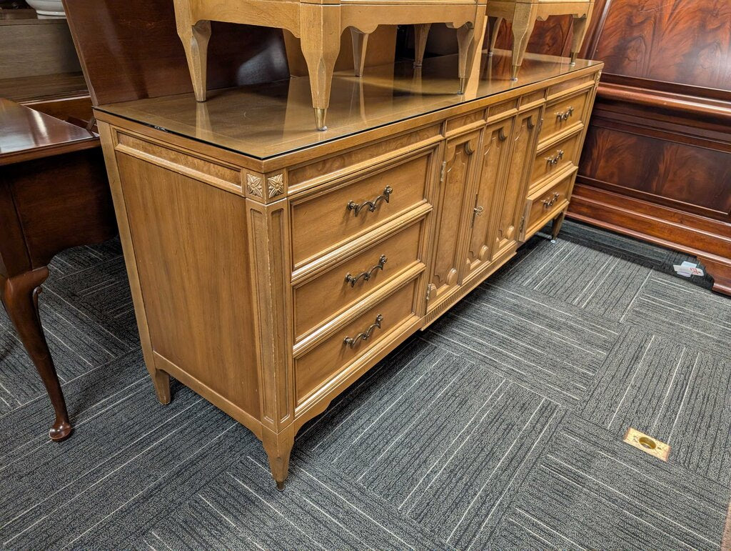 Vintage Nine Drawer Dresser