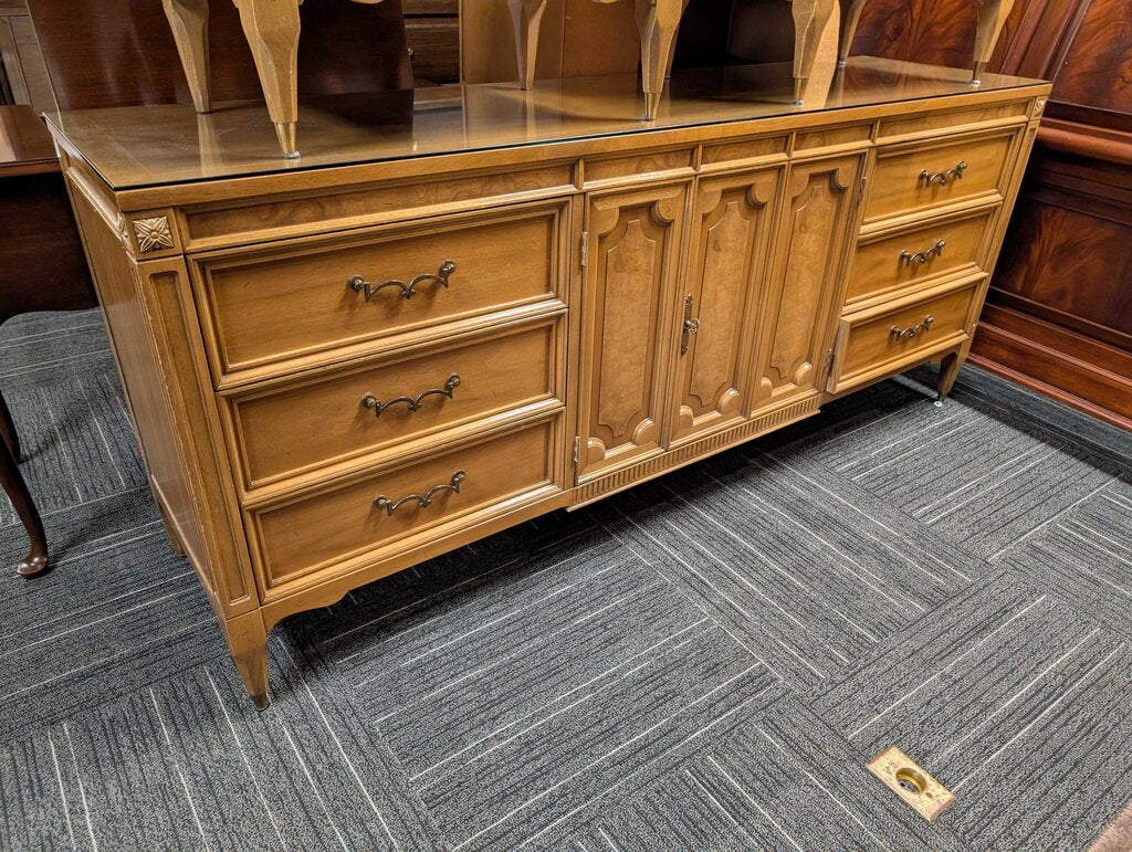Vintage Nine Drawer Dresser