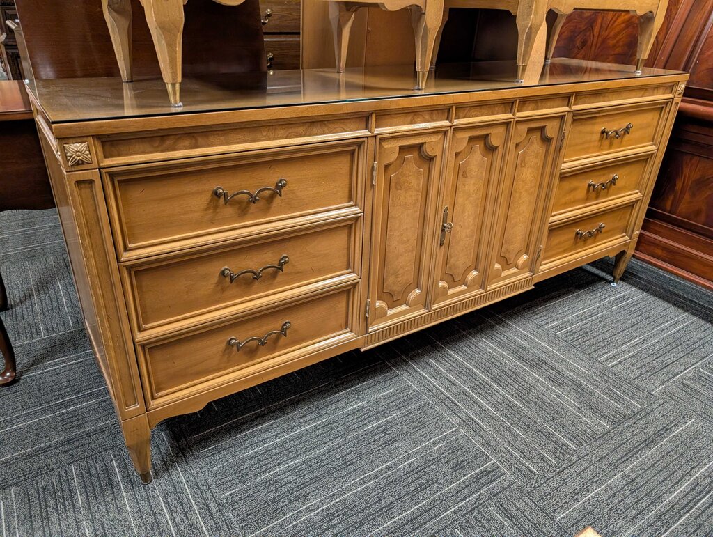 Vintage Nine Drawer Dresser