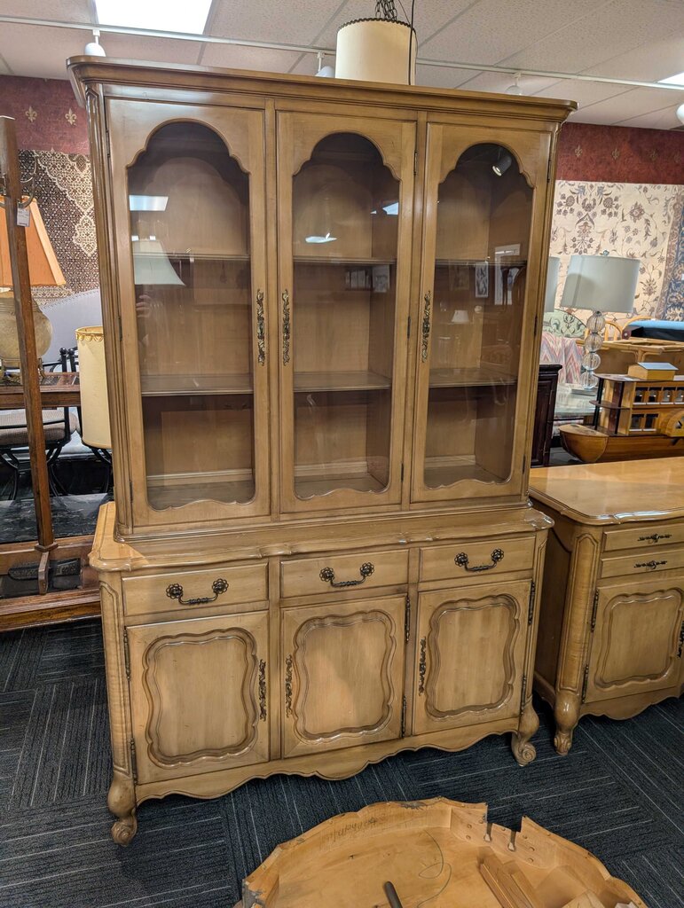 Vintage French China Cabinet
