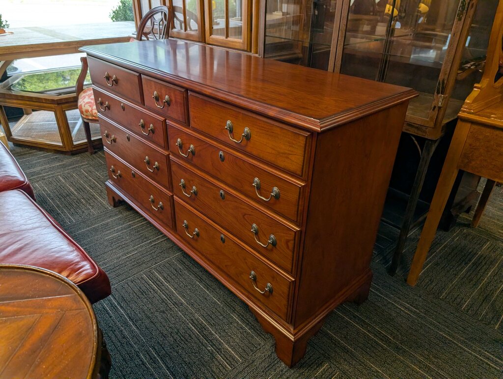 Solid Cherry Dresser By Harden