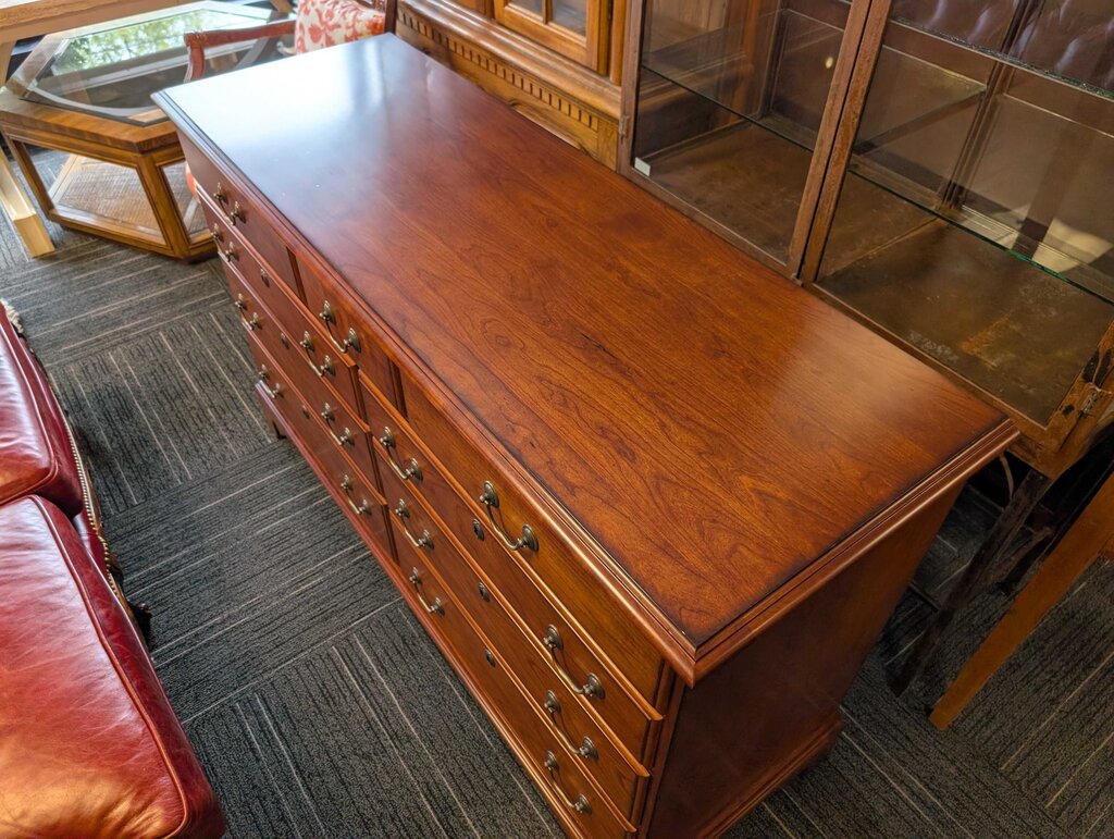 Solid Cherry Dresser By Harden