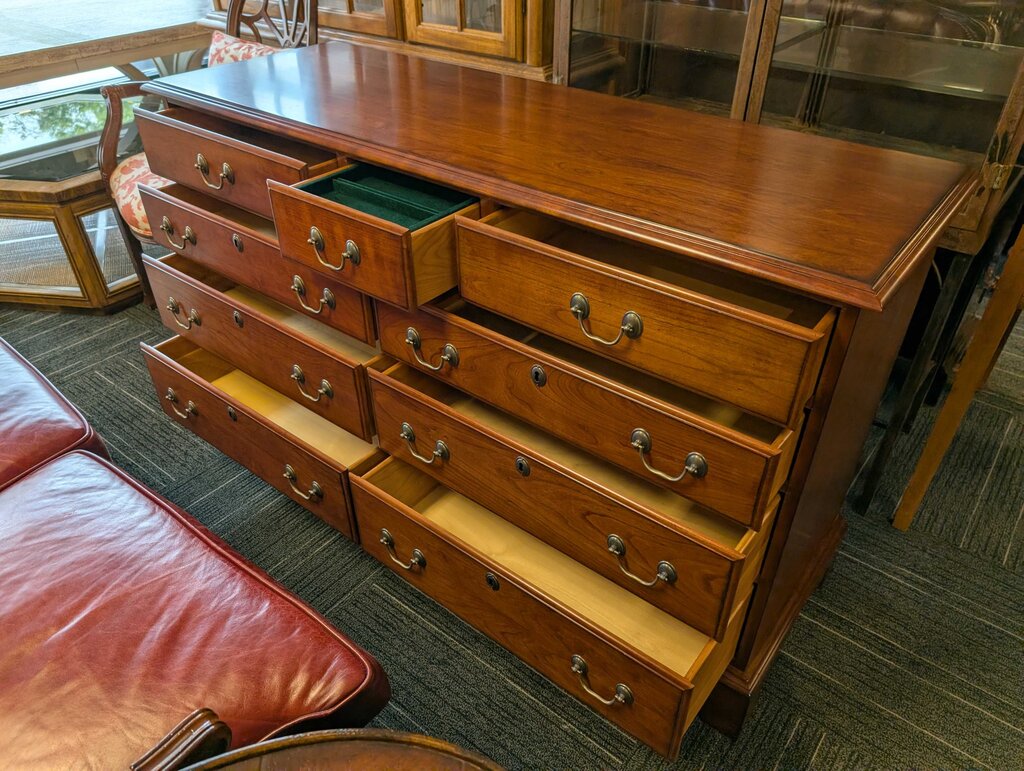 Solid Cherry Dresser By Harden