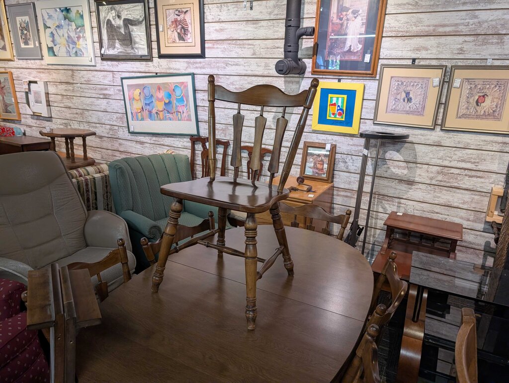 Maple Table With Six Chairs