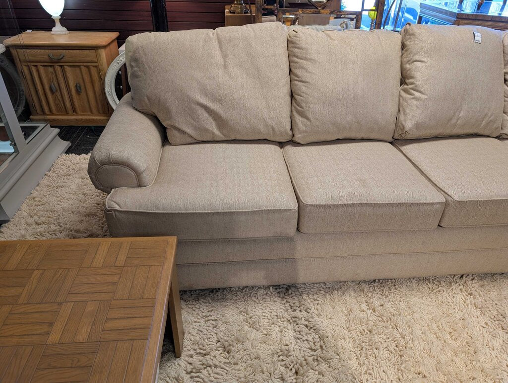 Contemporary Sofa w/ Chase Lounge By Kinkaid USA