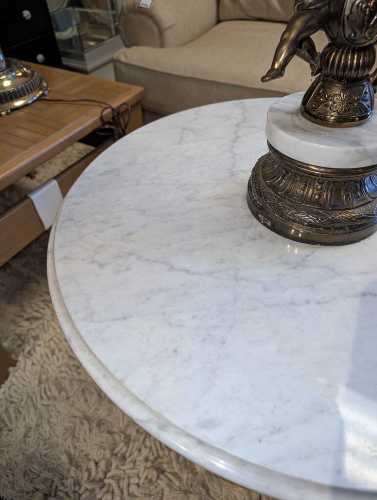 Vintage Marble Floor Lamp