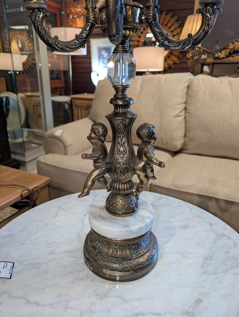 Vintage Marble Floor Lamp
