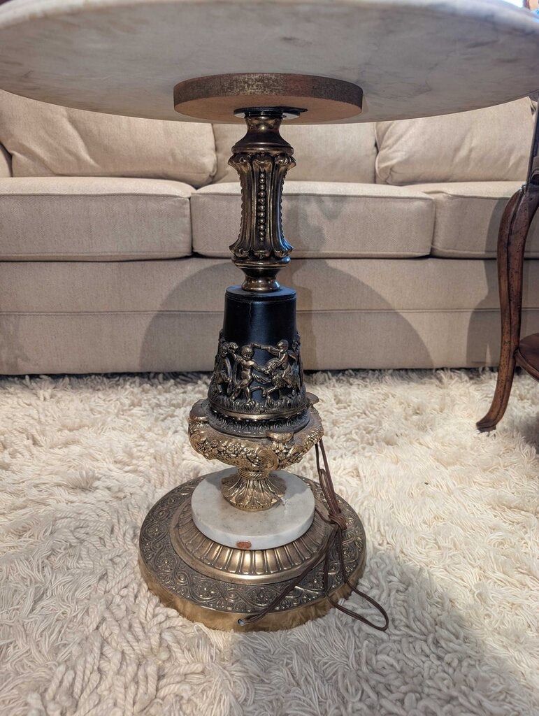 Vintage Marble Floor Lamp