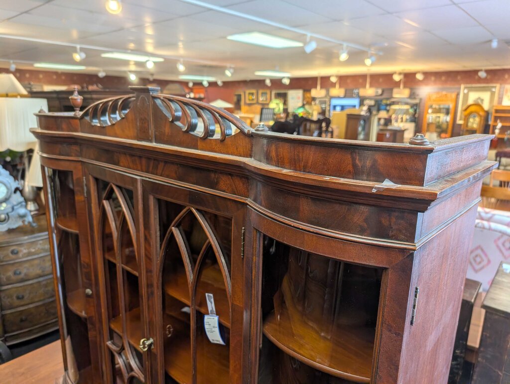 Vintage Mahogany China Cabinet