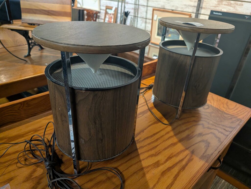 Pair Of Mid Century Speakers