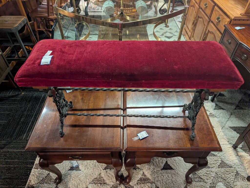 Wrought Iron Bench
