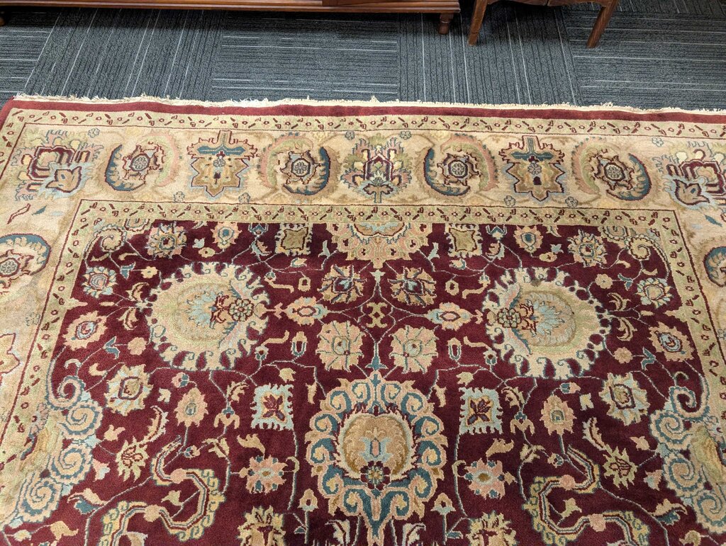 Hand Woven Wool Carpet 8 x 10