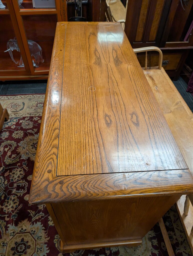 Vintage Oak Dresser By Link Taylor