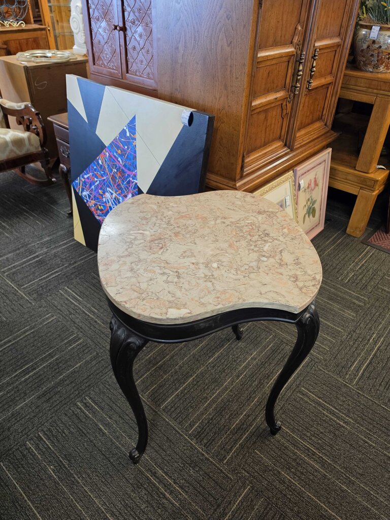 Marble Top Side Table