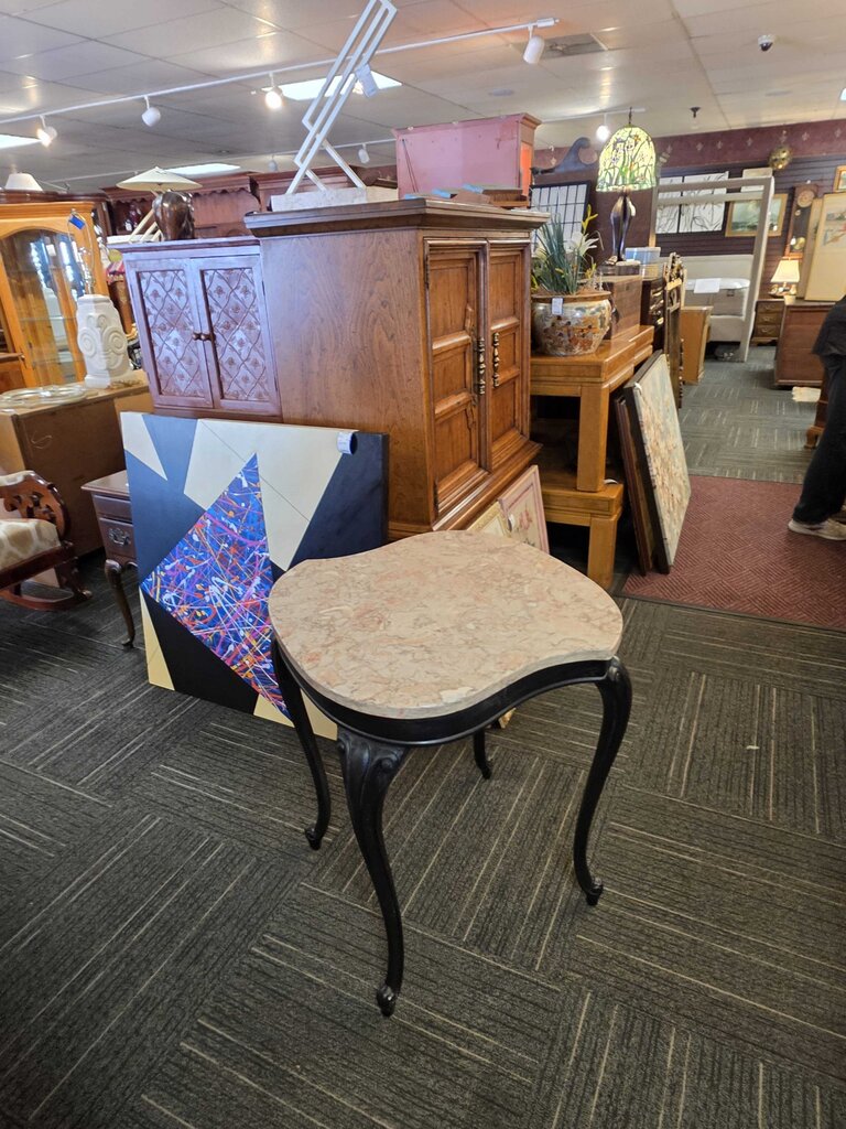 Marble Top Side Table