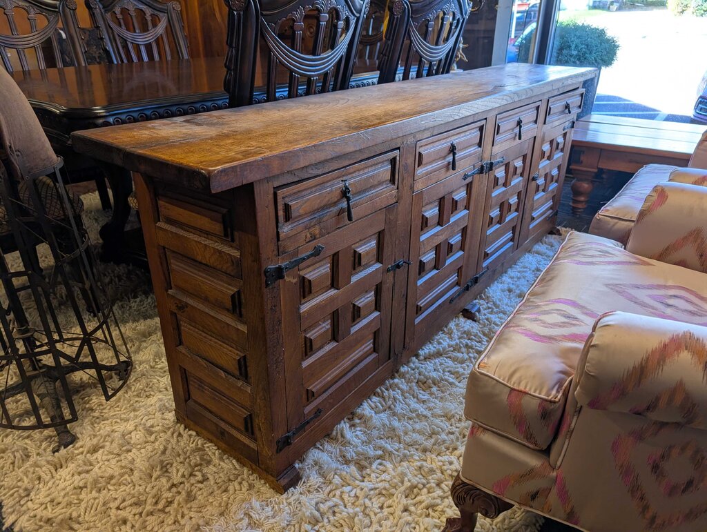 Vintage Spanish Mediterranean Sideboard