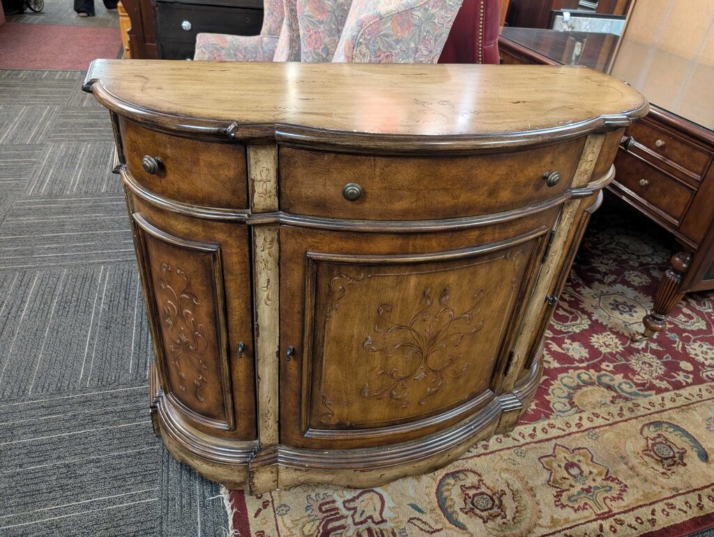 Modern Paint Decorated Console