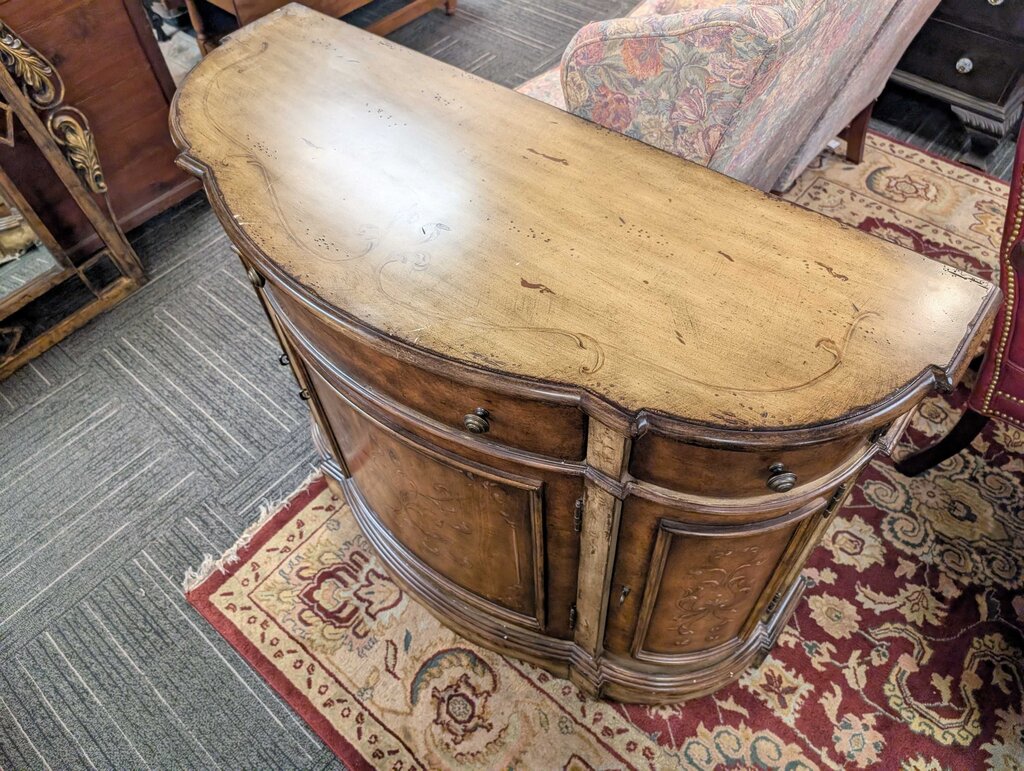Modern Paint Decorated Console