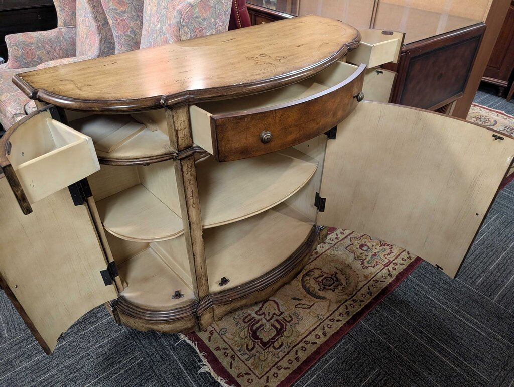 Modern Paint Decorated Console