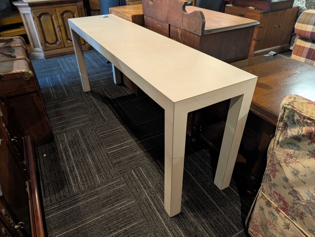 White Console Table
