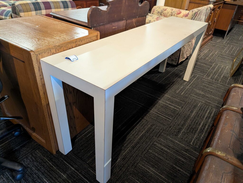 White Console Table