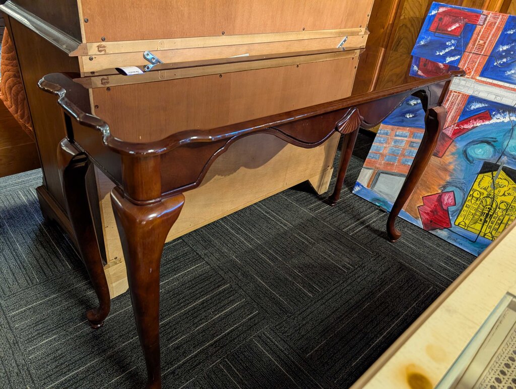 Cherry Finish Sofa Table