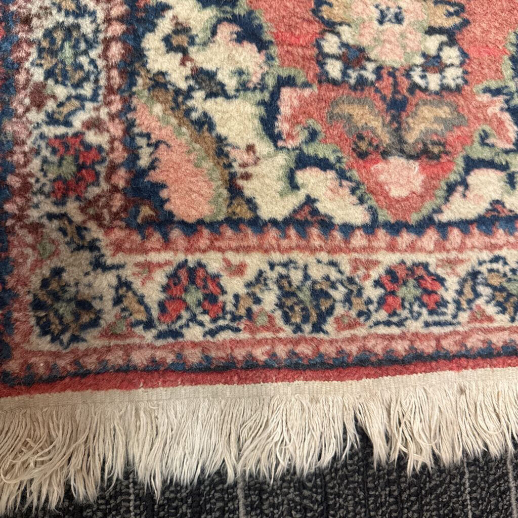 Persian Handwoven Wool Throw Carpet